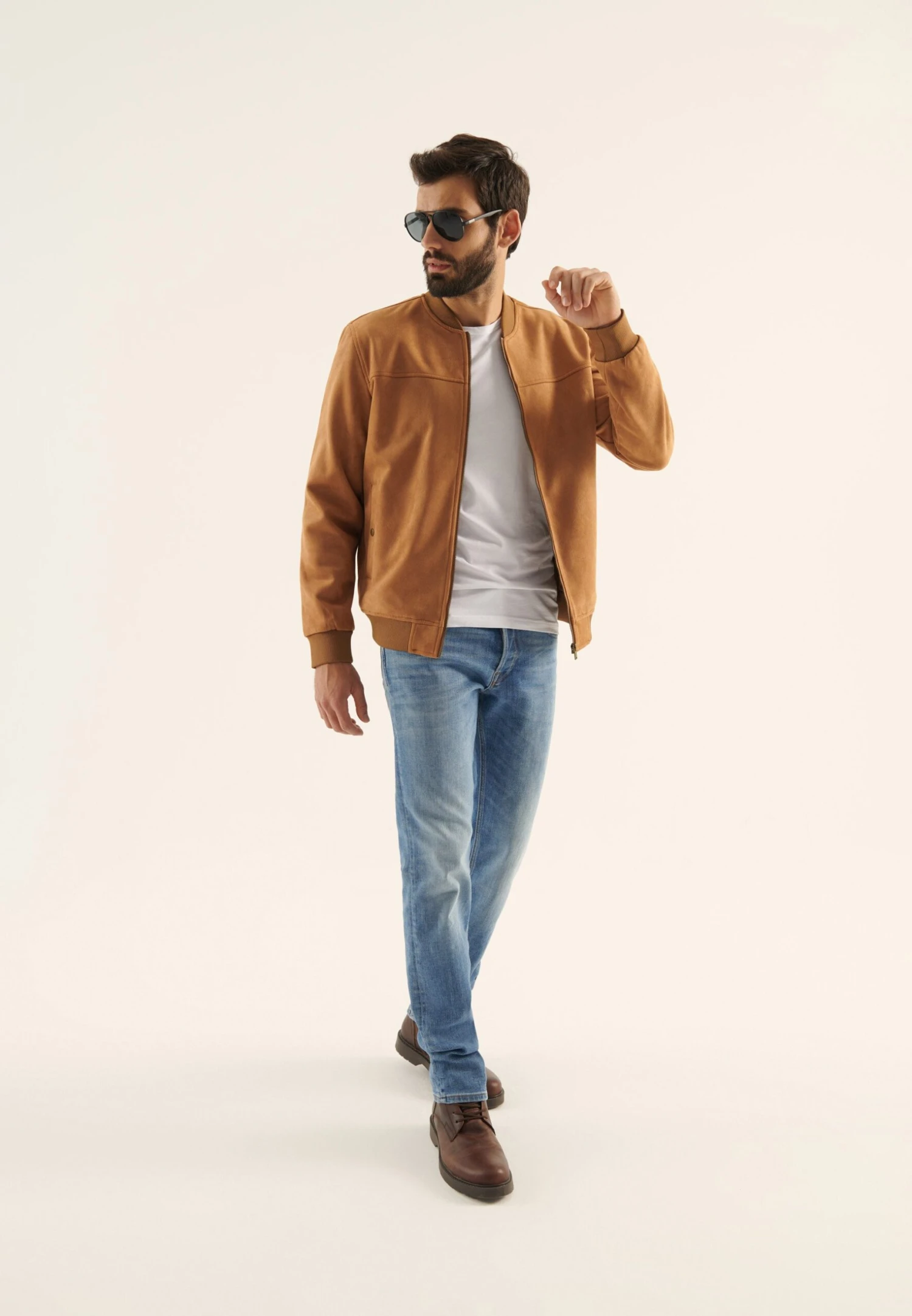 Pier One Bomberjacks - Cognac 2 Pier One Bomberjacks - Cognac - Afbeelding 2