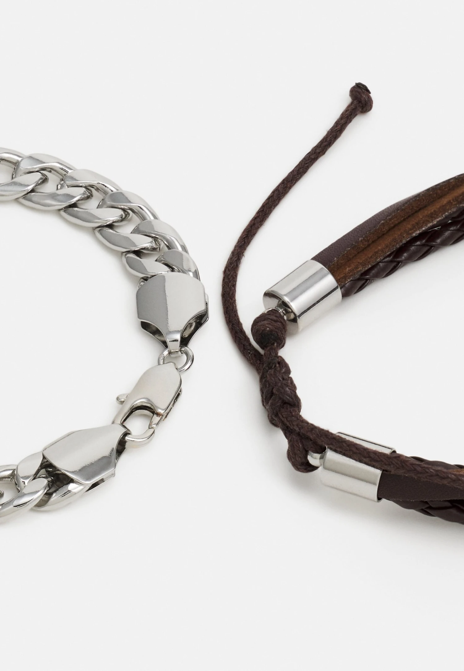 Pier One 5 Pack- Armband - Silver-Coloured 2 Pier One 5 Pack- Armband - Silver-Coloured - Afbeelding 2