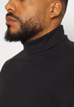 Pier One Longsleeve - Black -Pier One 07f006befe04440c8b81c058253edda7