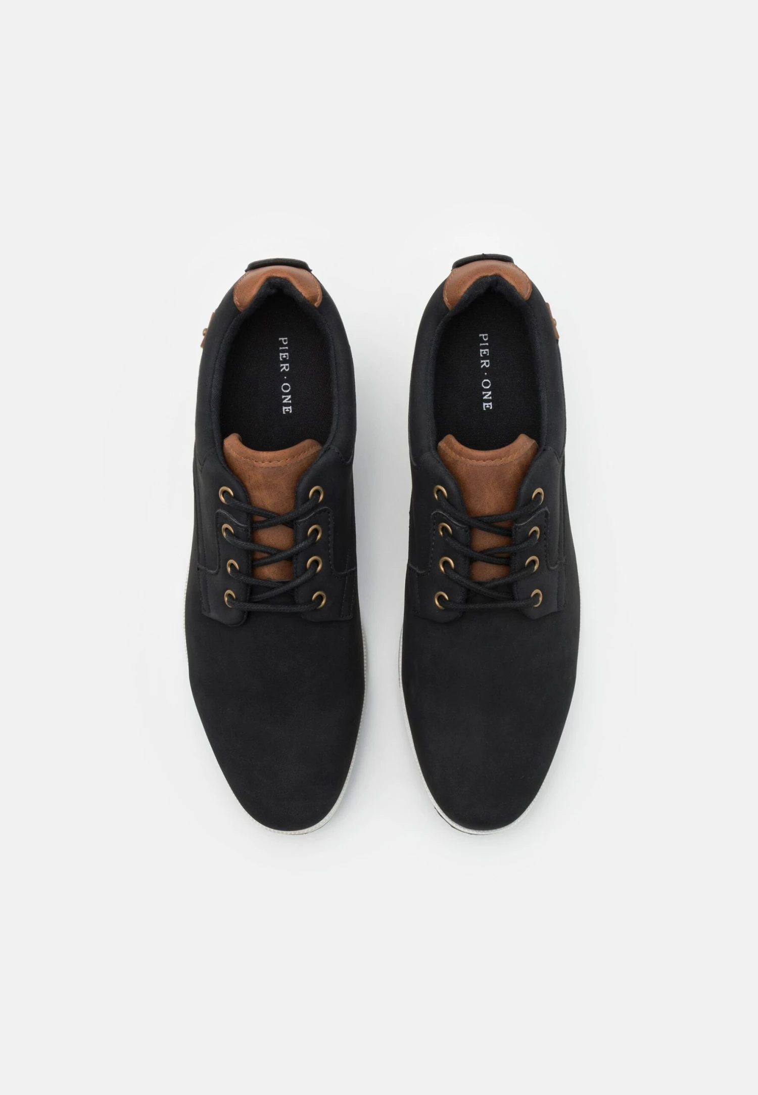 Pier One Sportieve Veterschoenen - Black 4 Pier One Sportieve Veterschoenen - Black - Afbeelding 4