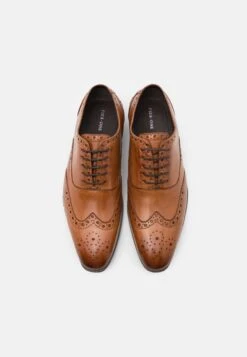 Pier One Leather - Veterschoenen - Cognac -Pier One 15f1d142a8814a208bbc0e7f2bb30aed
