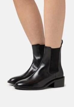 Pier One 49 Pier One Leather- Korte Laarzen - Black