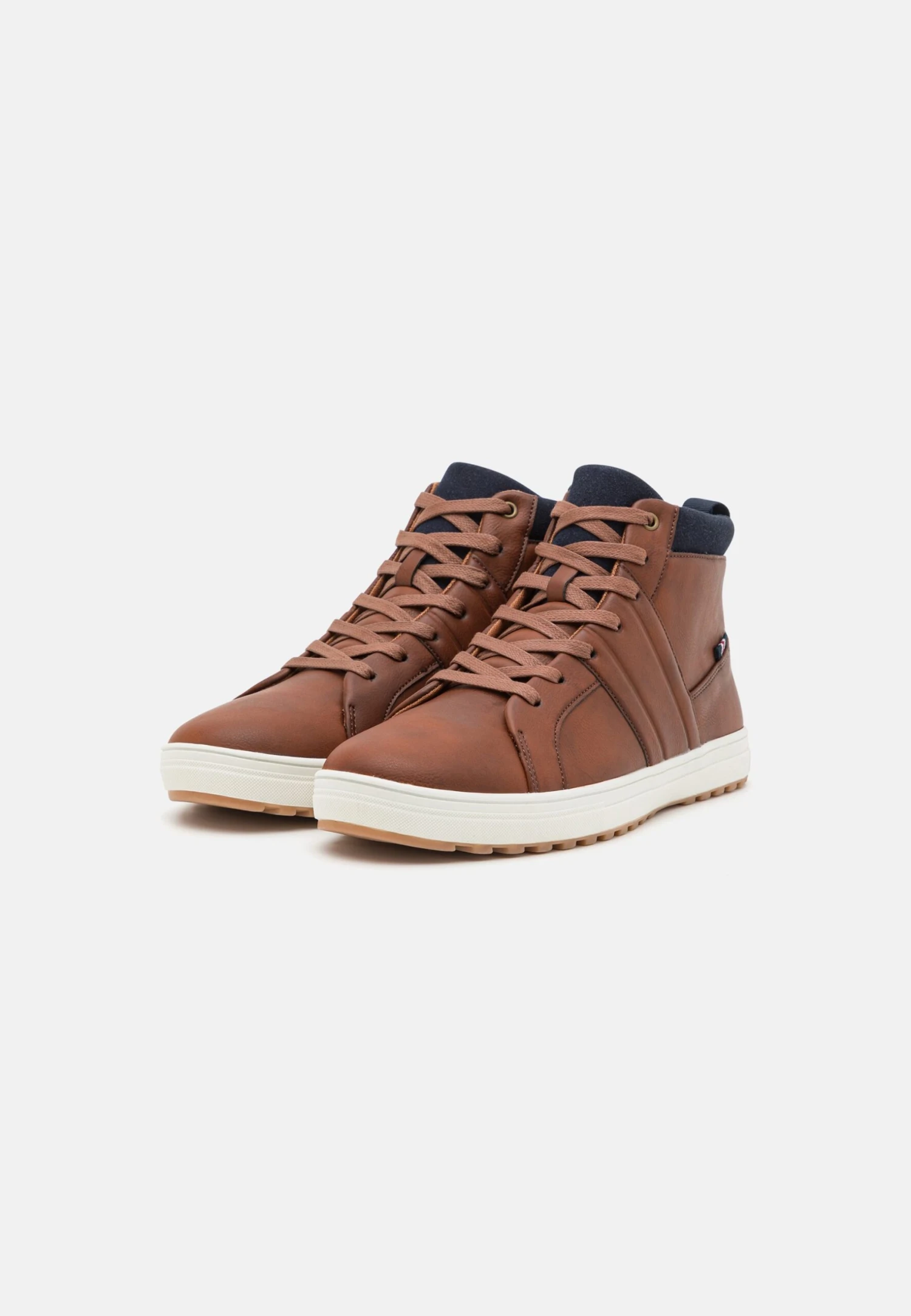 Pier One Sneakers Hoog - Cognac 2 Pier One Sneakers Hoog - Cognac - Afbeelding 2