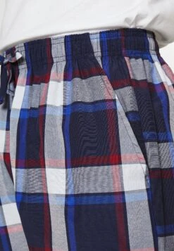 Pier One 2 Pack - Pyjamabroek - 503 - Dark Blue_302 - Red -Pier One 546da8875dc74061b47afe0d749ab0be