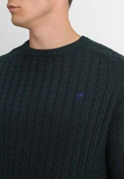 Pier One Trui - Mottled Dark Green -Pier One 57135d716ea04a579655d27a9bc59ae3