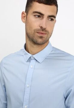 Pier One 2 Pack - Zakelijk Overhemd - Light Blue/Dark Blue -Pier One 5ecc9a8b654d4ad789195b86f92aa59f