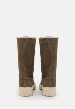 Pier One Leather Winter Boot - Laarzen - Khaki 9 Pier One Leather Winter Boot - Laarzen - Khaki -Pier One 60e648fddcec4a66a5792e11ab31f968