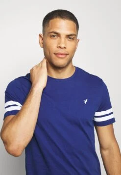 Pier One T-Shirt Print - Blue -Pier One 621e40f5b57b430b922e1d3a4ff13a1d