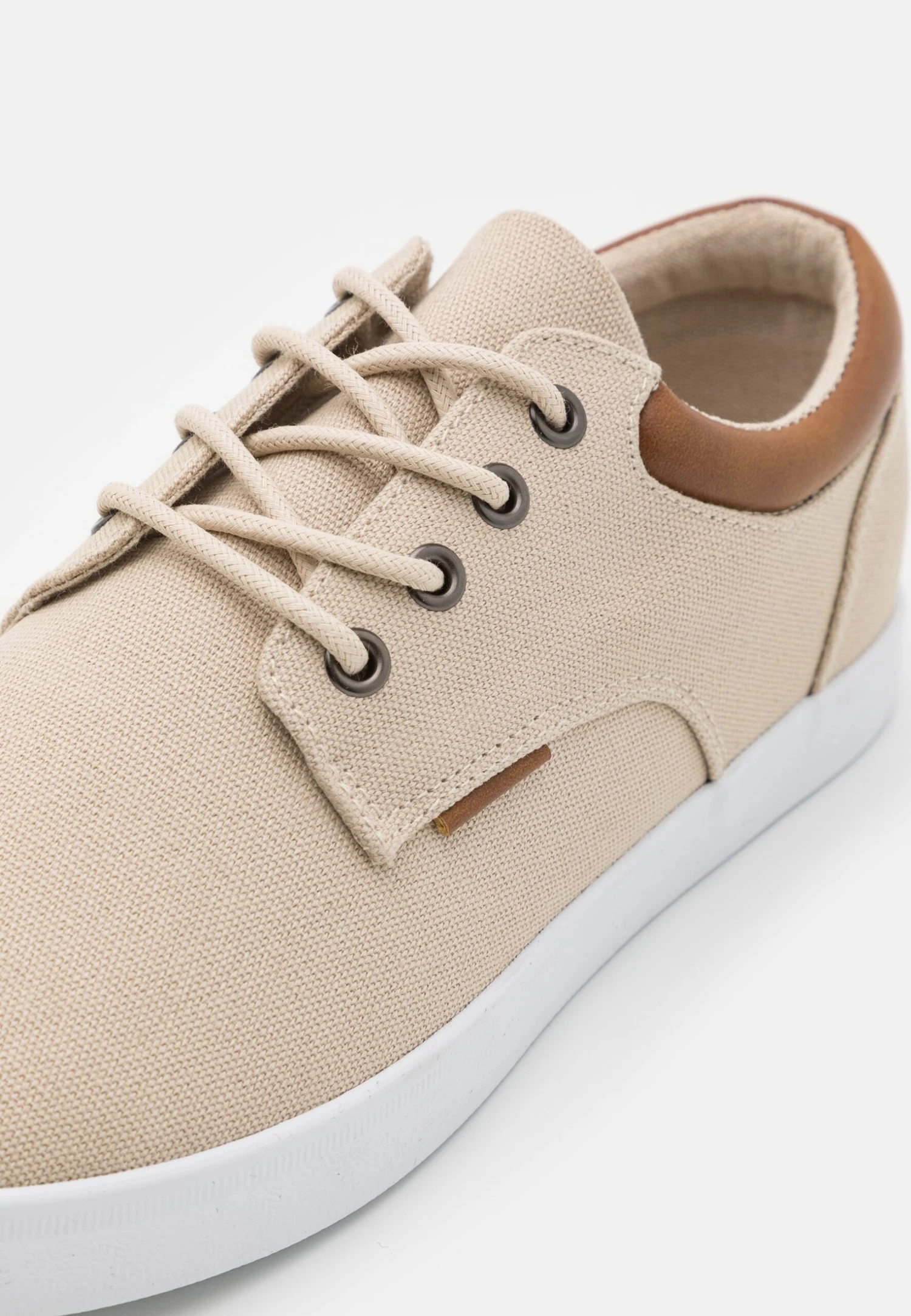 Pier One Unisex - Sneakers Laag - Beige 6 Pier One Unisex - Sneakers Laag - Beige - Afbeelding 6