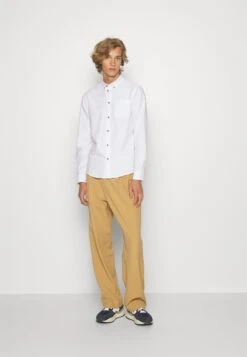 Pier One 2 Pack - Overhemd - White/Light Blue