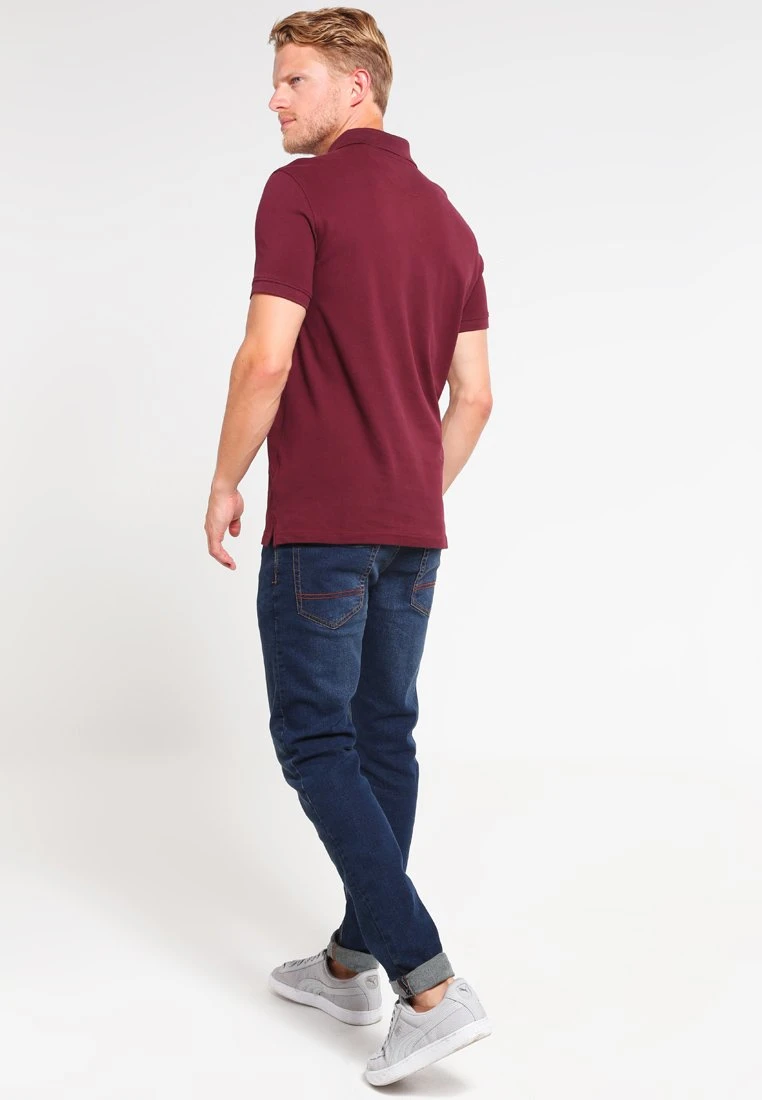 Pier One Basic - Poloshirt - Bordeaux 3 Pier One Basic - Poloshirt - Bordeaux - Afbeelding 3