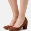 Pier One Leather - Klassieke Pumps - Dark Brown