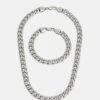 Pier One 2Pack Set - Ketting - Silver-Coloured
