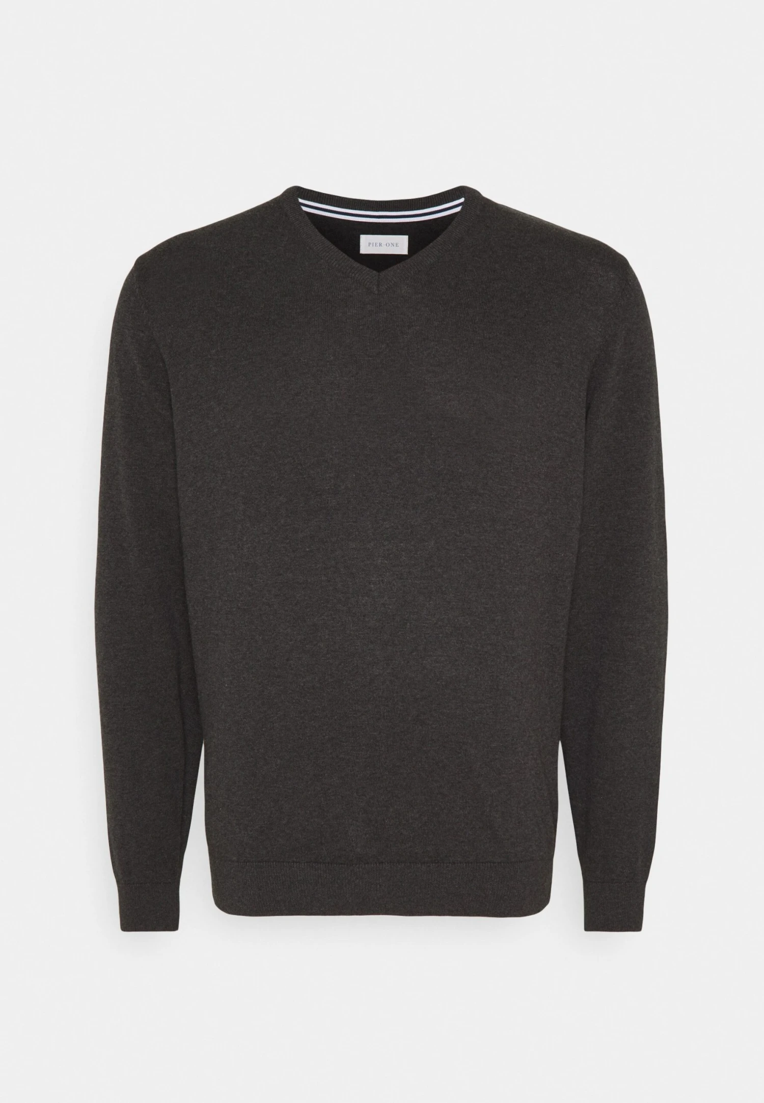 Pier One 2 Pack - Trui - Dark Blue/Mottled Dark Grey 2 Pier One 2 Pack - Trui - Dark Blue/Mottled Dark Grey - Afbeelding 2