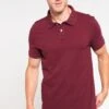 Pier One Basic - Poloshirt - Bordeaux