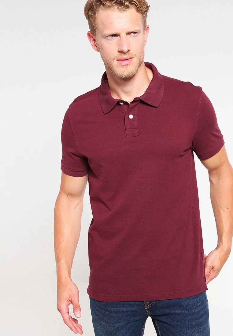 Pier One Basic - Poloshirt - Bordeaux 1 Pier One Basic - Poloshirt - Bordeaux