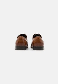 Pier One Leather - Veterschoenen - Cognac -Pier One 987fb857b7e844fdb945f4f9679d3ad0