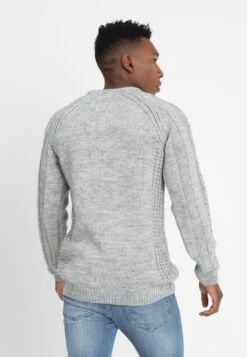 Pier One Trui - Mottled Light Grey -Pier One a6d6b24f1bb544bcaa14fdcbd6292ca8