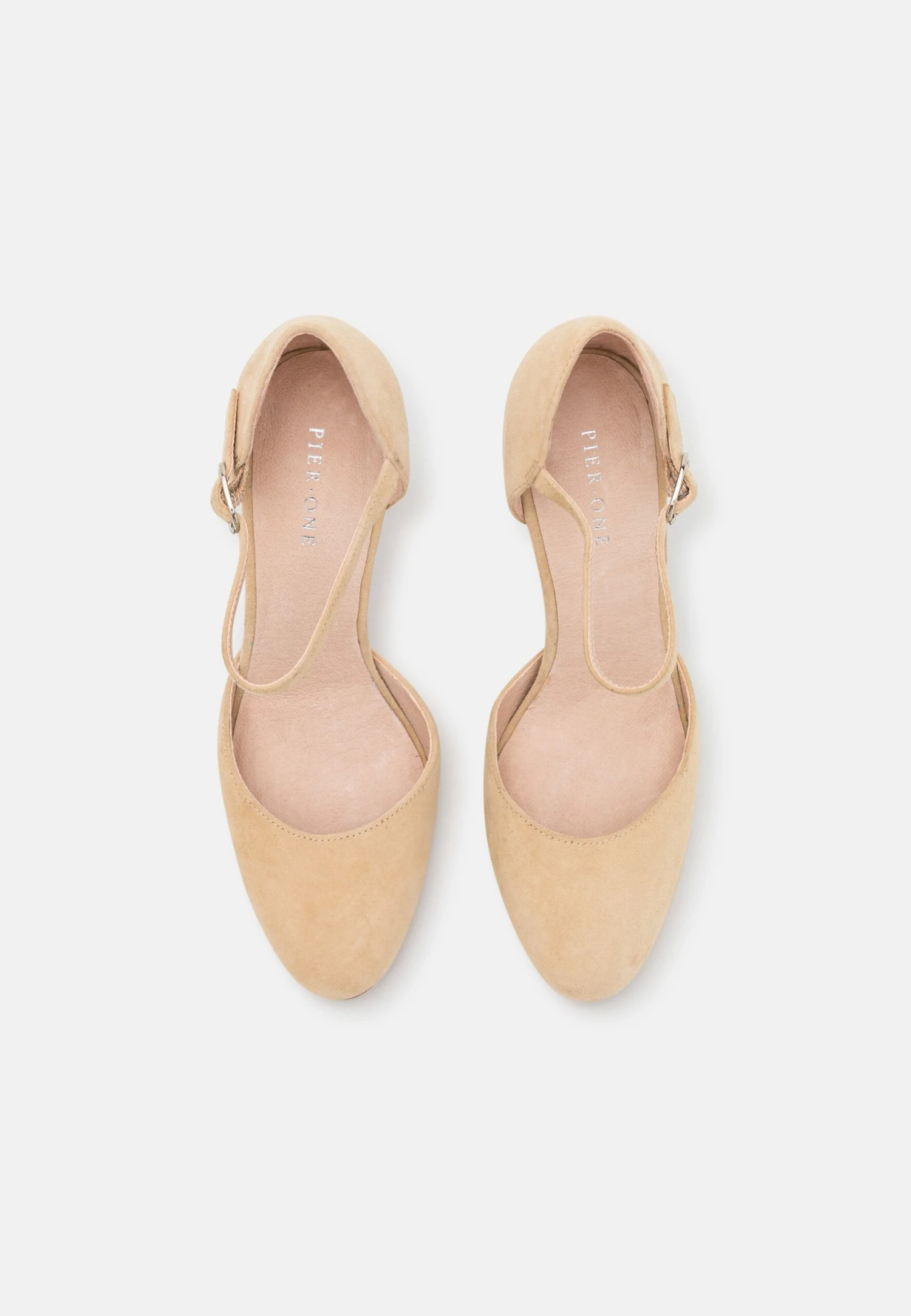 Pier One Leather- Klassieke Pumps - Beige 6 Pier One Leather- Klassieke Pumps - Beige - Afbeelding 6