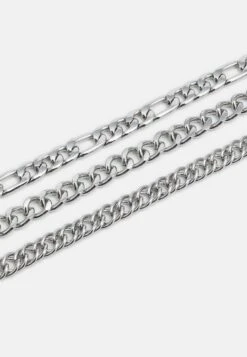 Pier One 3 Pack - Armband - Silver-Coloured -Pier One b2508ed0d7d14a1f9cbefd2ad690ad7b