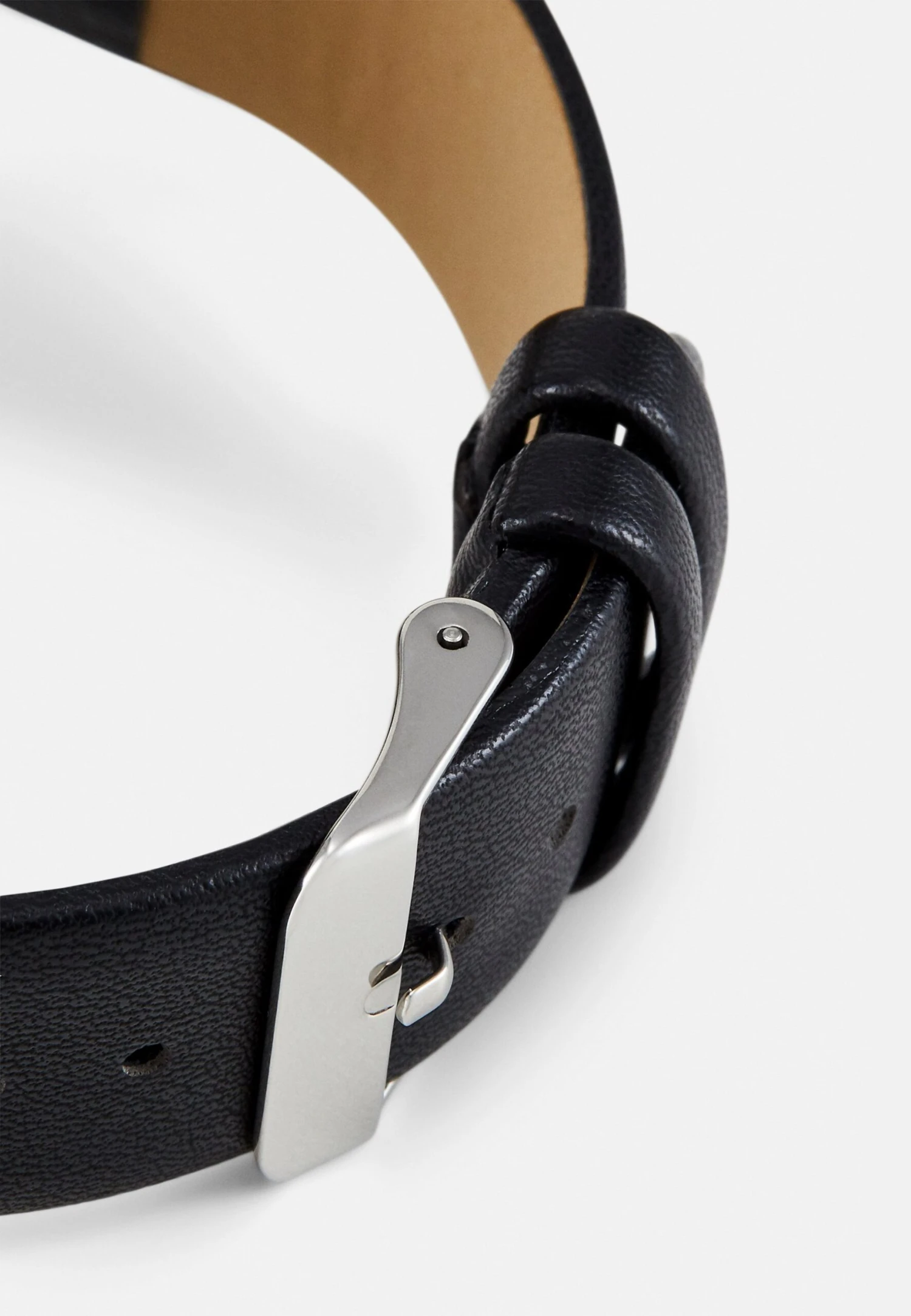 Pier One Horloge - Black/Silver-Coloured 3 Pier One Horloge - Black/Silver-Coloured - Afbeelding 3