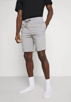 Pier One 3 Pack - Pyjamabroek - Black/Mottled Dark Grey/Red -Pier One de2b23ee74244dd5871d9e9fc1db04eb