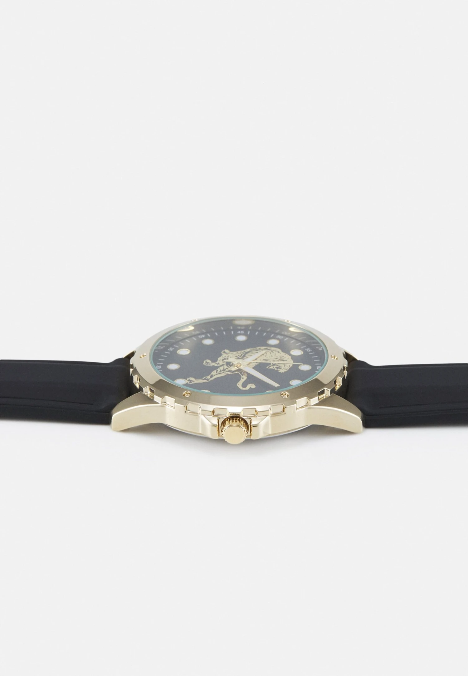 Pier One Unisex - Horloge - Black/Gold-Coloured 3 Pier One Unisex - Horloge - Black/Gold-Coloured - Afbeelding 3