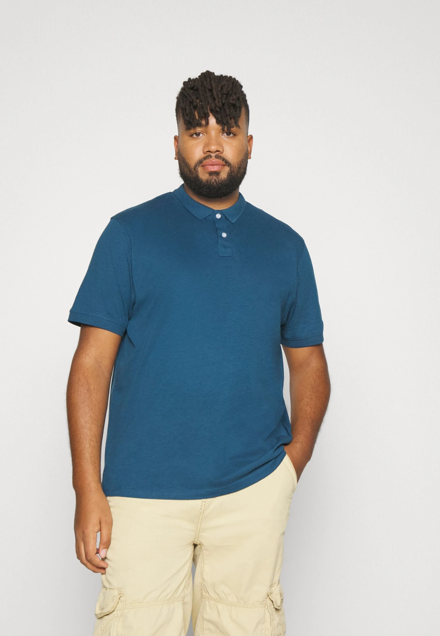 Pier One Poloshirt -Teal 1 Pier One Poloshirt -Teal